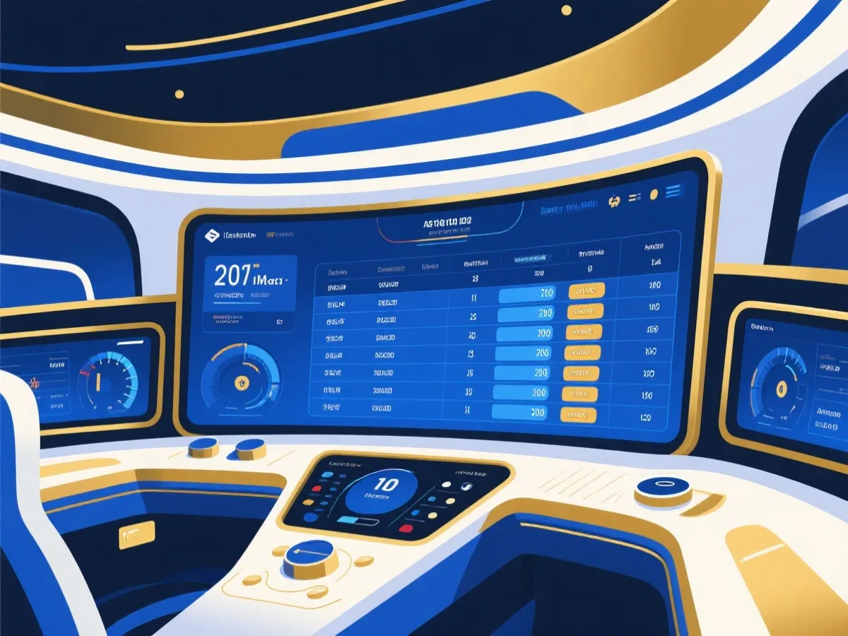 Live results dashboard illustration