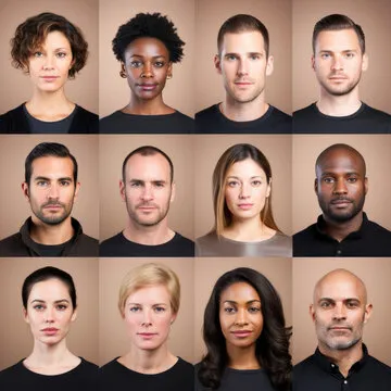 Confident user portrait